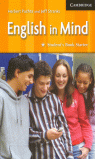 ENGLISH IN MIND STARTER STUDENT'S BOOK