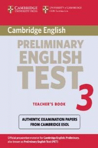 (2 ED) CAMB PRELIMINARY ENGLISH TEST 3 TCH