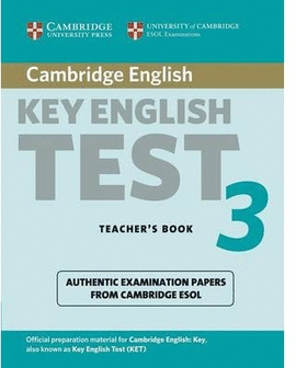 (2 ED) CAMB KEY ENGLISH TEST 3 TCH