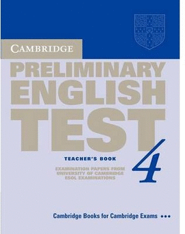 (2 ED) CAMB PRELIMINARY ENGLISH TEST 4 TCH