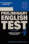 (2 ED) CAMB PRELIMINARY ENGLISH TEST 4 (+CD)
