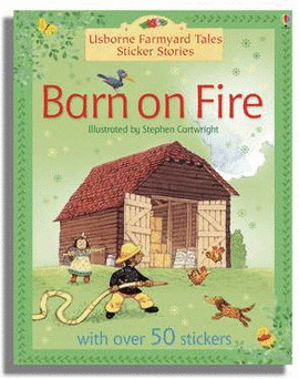 BARN ON FIRE