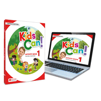 KIDS CAN! 1 ACTIVITY BOOK CAPITAL LETTERS:CUADERNO ACTIVIDADES VERSIN MAYSCULA IMPRESO Y DIGITAL