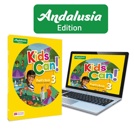 KIDS CAN! ANDALUCIA 3 PUPIL'S BOOK: LIBRO DE TEXTO DE INGL�S IMPRESO CON ACCESO