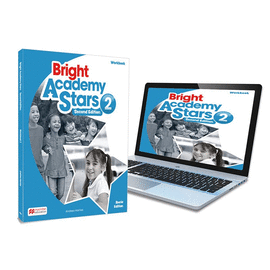 BRIGHT ACADEMY STARS 2 ACTIVITY BOOK:CUADERNO DE ACTIVIDADES IMPRESO CON ACCESO