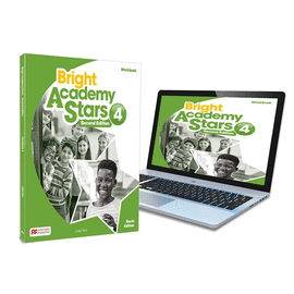 BRIGHT ACADEMY STARS 4 ACTIVITY BOOK:CUADERNO DE ACTIVIDADES IMPRESO CON ACCESO