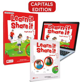 LEARN IT SHARE IT 1 PUPIL'S BOOK: CAPITALS EDITION, SHAREBOOK IMPRESO CON ACCESO