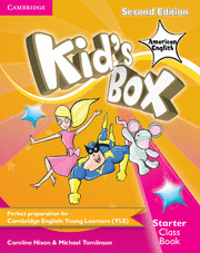 KID'S BOX AMERICAN ENGLISH STARTER CLASS BOOK WITH CD-ROM 2ND EDITION