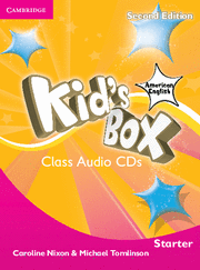 KID'S BOX AMERICAN ENGLISH STARTER CLASS AUDIO CDS (2) 2ND EDITION