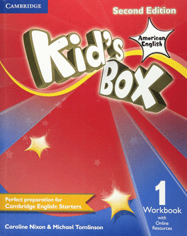 (2 ED) KID�S BOX AMERICAN ENGLISH 1 WB (+ONLI