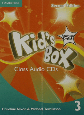(2 ED) KID�S BOX AMERICAN ENGLISH 3 (CD)