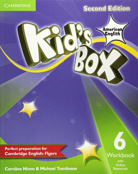 (2 ED) KIDS BOX AMERICAN ENGLISH 6 WB (+ONLI