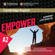 CAMBRIDGE ENGLISH EMPOWER ELEMENTARY A2 CLASS AUDIO CDS (3)