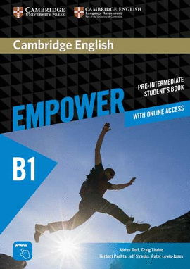 CAMBRIDGE ENGLISH EMPOWER PRE-INTERMEDIATE B1 STUDENT'S BOOK WITH ONLINE ASSESSMENT
