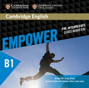 CAMBRIDGE ENGLISH EMPOWER PRE-INTERMEDIATE B1 CLASS AUDIO CDS (3)