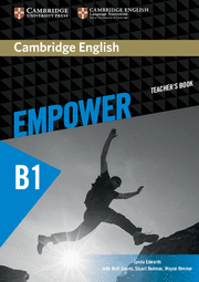 CAMBRIDGE ENGLISH EMPOWER PRE-INTERMEDIATE TEACHER'S BOOK