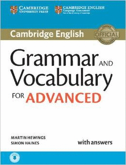 GRAMMAR & VOCABULARY FOR CAE W/KEY (+AUDIO-CD