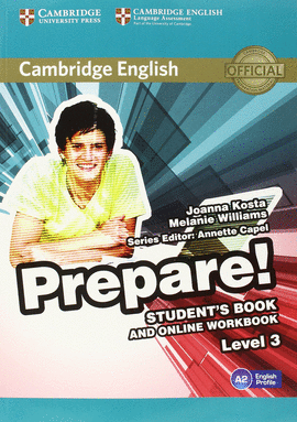 CAMB ENGLISH PREPARE! 3 (+ONLINE WB)