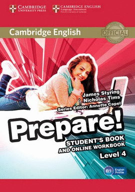 CAMB ENGLISH PREPARE! 4 (+ONLINE WB)