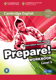 CAMBRIDGE ENGLISH PREPARE! LEVEL 5 WORKBOOK WITH AUDIO