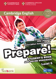 CAMB ENGLISH PREPARE! 5 (+ONLINE WB W/TESTBAN
