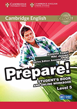 CAMB ENGLISH PREPARE! 5 (+ONLINE WB)