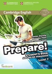CAMB ENGLISH PREPARE! 7 (+ONLINE WB W/TESTBAN