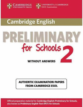 CAMB PRELIMINARY FOR SCHOOLS 2