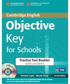 (2 ED) OBJECTIVE KEY FOR SCHOOLS PRACTICE TES