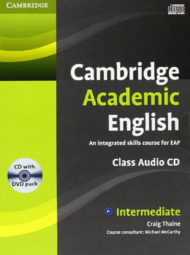 (S/DEV) CAMB ACADEMIC ENGLISH INTERM (CD) (+D