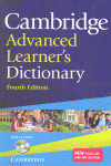CAMBRIDGE ADVANCED LEARNER'S DICTIONARY WITH CD-ROM 4TH EDITION