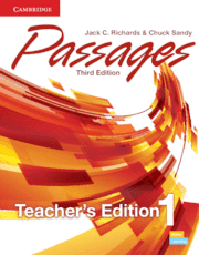 PASSAGES LEVEL 1 TEACHER'S EDITION WITH ASSESSMENT AUDIO CD/CD-ROM 3RD EDITION
