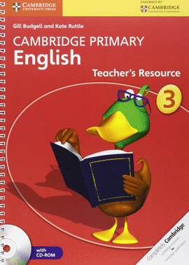 CAMBRIDGE PRIMARY ENGLISH STAGE 3 TEACHER'S RESOURCE BOOK WITH CD-ROM