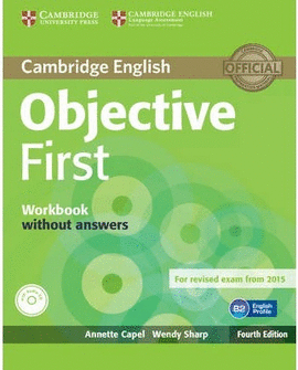 (4 ED) OBJECTIVE FIRST WB (+CD)