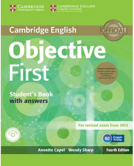 (4 ED) OBJECTIVE FIRST W/KEY (+CD-ROM) (+CD)