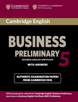 (S/DEV) CAMB BUSINESS PRELIMINARY 5 W/KEY