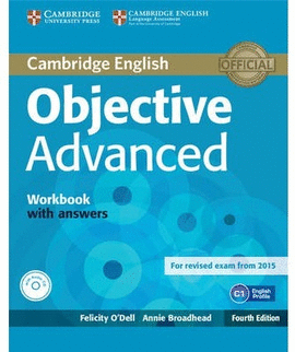 (4 ED) OBJECTIVE ADVANCED WB W/KEY (+CD)