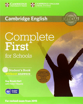 COMPLETE FIRST FOR SCHOOLS (+WB) (+CD)