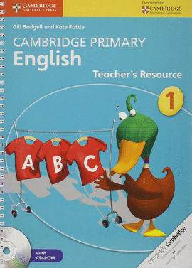 CAMBRIDGE PRIMARY ENGLISH STAGE 1 TEACHER'S RESOURCE BOOK WITH CD-ROM