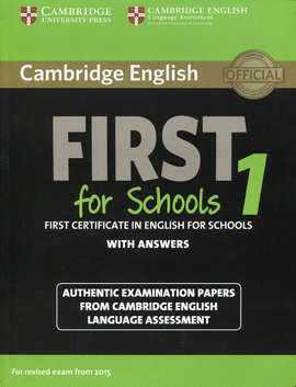 CAMB FIRST FOR SCHOOLS 1 W/KEY