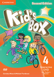 KID'S BOX LEVEL 4 INTERACTIVE DVD (NTSC) WITH TEACHER'S BOOKLET 2ND EDITION