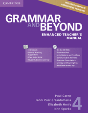 GRAMMAR AND BEYOND LEVEL 4 ENHANCED TEACHER'S MANUAL WITH CD-ROM
