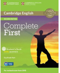 COMPLETE FIRST  STUDENT'S BOOK WITH ANSWERS WITH CD-ROM 2ND EDITION