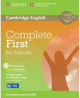 COMPLETE FCE FOR SCHOOLS WB W/KEY (+CD-ROM)