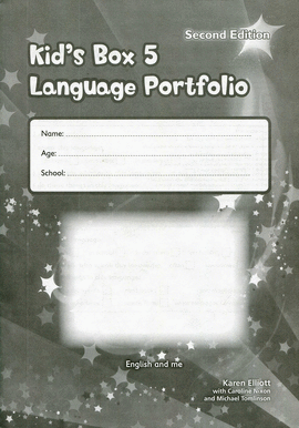 KID'S BOX LEVEL 5 LANGUAGE PORTFOLIO 2ND EDITION