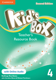 KID'S BOX LEVEL 4 TEACHER'S RESOURCE BOOK WITH ONLINE AUDIO 2ND EDITION
