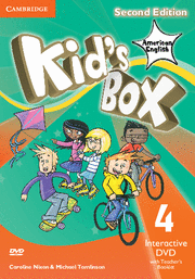 KID'S BOX AMERICAN ENGLISH LEVEL 4 INTERACTIVE DVD (NTSC) WITH TEACHER'S BOOKLET