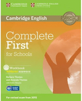 COMPLETE FCE FOR SCHOOLS INTERNATIONAL WB