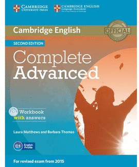 (2 ED) COMPLETE ADVANCED WB W/KEY (+CD)