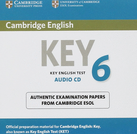 (2 ED) CAMB KEY ENGLISH TEST 6 (CD)